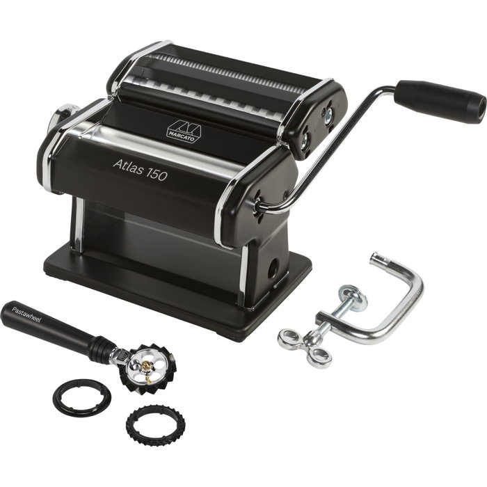 Marcato Atlas 150 Nera con Pastawheel Nero Marcato Atlas 150 Nera con Pastawheel Nero