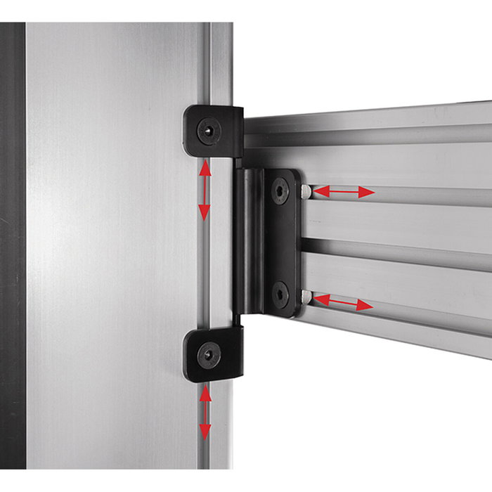 B-Tech System X Joining Plate Kit Negro B-Tech System X Joining Plate Kit Negro