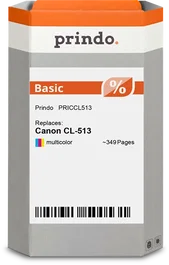 Prindo Basic Cartucho de tinta Varios colores para Canon CL-513 (2971B001) inevitable