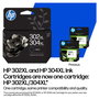 HP Cartucho de Tinta Original 302/304 Negro
