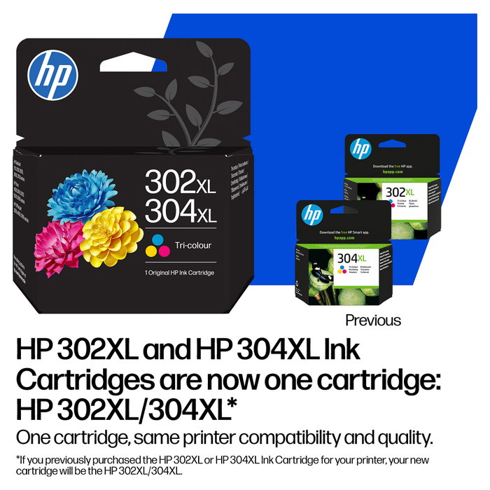 HP Cartucho de Tinta Original 302/304 Negro HP Cartucho de Tinta Original 302/304 Negro