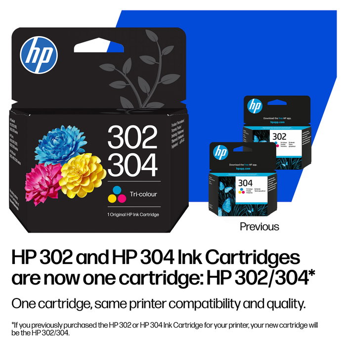 HP Cartucho de Tinta Original 302/304 Negro HP Cartucho de Tinta Original 302/304 Negro