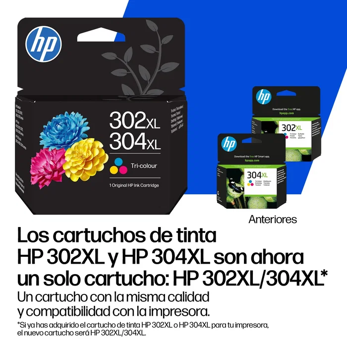 HP Cartucho de Tinta Original 302/304 Negro HP Cartucho de Tinta Original 302/304 Negro