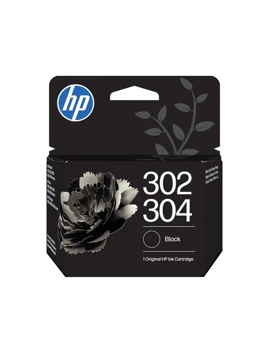 HP Cartucho de Tinta Original 302/304 Negro HP Cartucho de Tinta Original 302/304 Negro