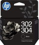 HP Cartucho de Tinta Original 302/304 Negro