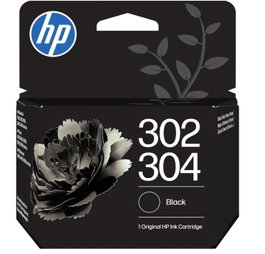 HP Cartucho de Tinta Original 302/304 Negro