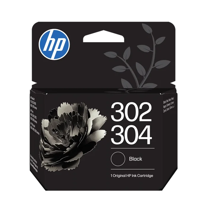 HP Cartucho de Tinta Original 302/304 Negro HP Cartucho de Tinta Original 302/304 Negro