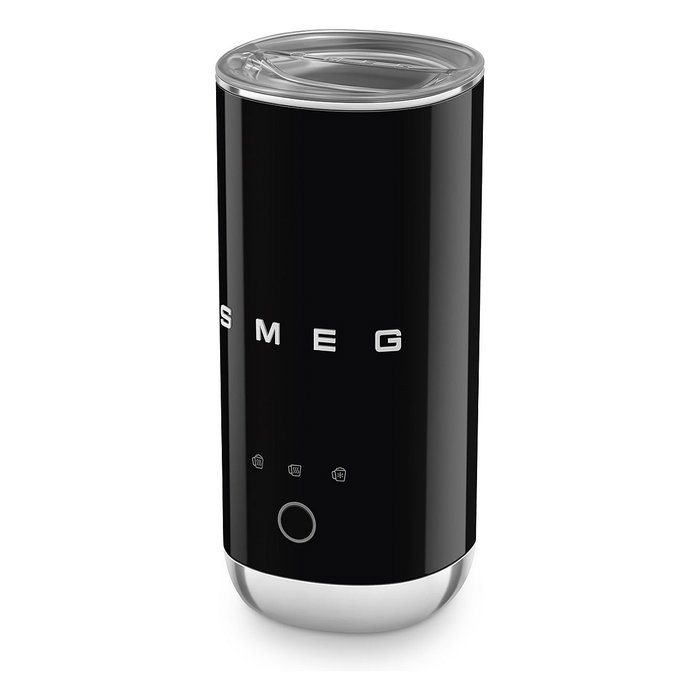 Smeg MFF02BLEU Espumador y Calentador de Leche Automático Negro
