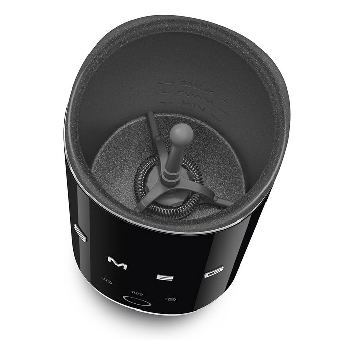 Smeg MFF02BLEU Espumador y Calentador de Leche Automático Negro