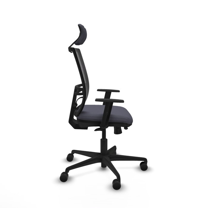 PIQUERAS Y CRESPO Silla de oficina Yunquera Gris oscuro/Negro PIQUERAS Y CRESPO Silla de oficina Yunquera Gris oscuro/Negro