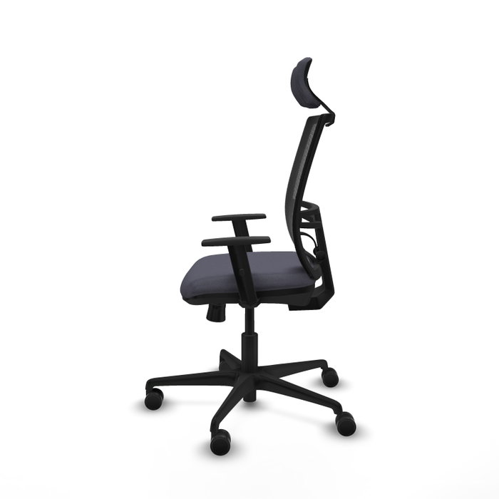PIQUERAS Y CRESPO Silla de oficina Yunquera Gris oscuro/Negro PIQUERAS Y CRESPO Silla de oficina Yunquera Gris oscuro/Negro