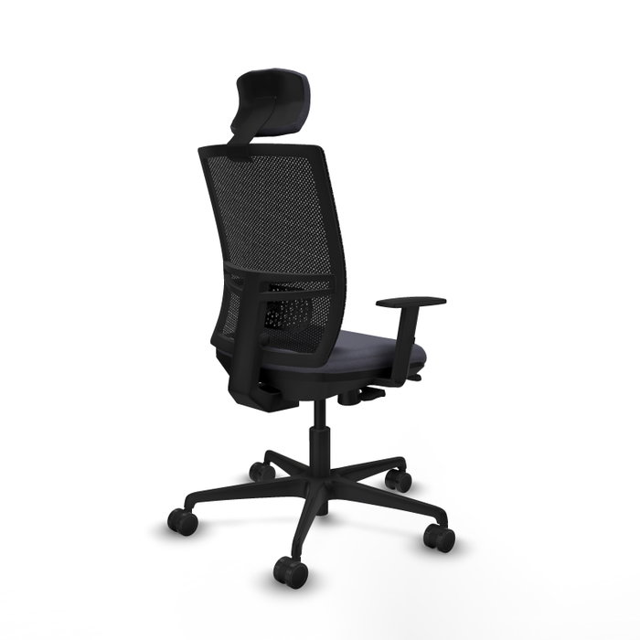 PIQUERAS Y CRESPO Silla de oficina Yunquera Gris oscuro/Negro PIQUERAS Y CRESPO Silla de oficina Yunquera Gris oscuro/Negro