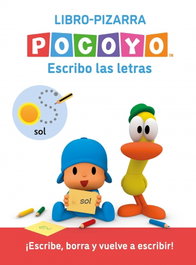 BEASCOA Pocoyó. Lectoescritura - Escribo las letras. (Libro-pizarra)