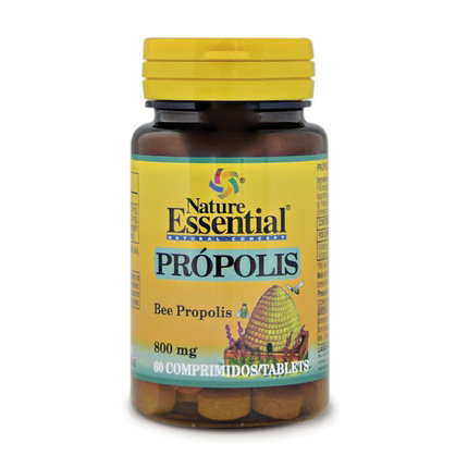 NATURE ESSENTIAL Própolis 800mg con Equinácea y Vitamina C NATURE ESSENTIAL Própolis 800mg con Equinácea y Vitamina C