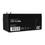 Green Cell Batería AGM VRLA 12V 3.4Ah Libre de Mantenimiento