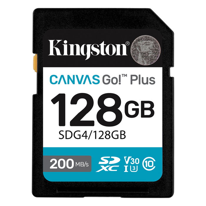 Kingston Canvas Go! Plus 128GB SDXC