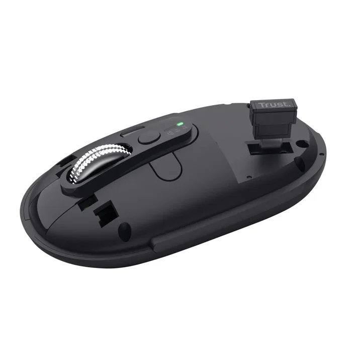 Trust Seron Slim Multi Ratón Inalámbrico Ambidextro 3200 DPI Negro
