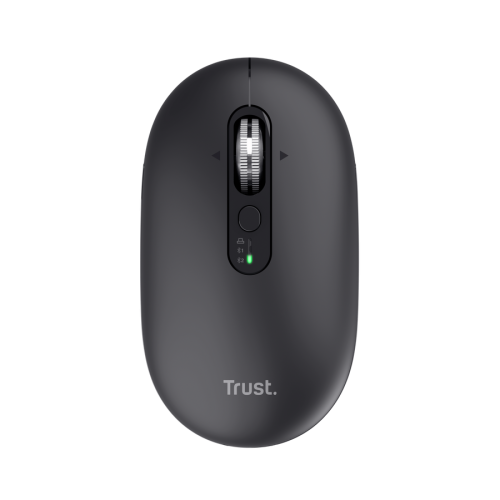 Trust Seron Slim Multi Ratón Inalámbrico Ambidextro 3200 DPI Negro