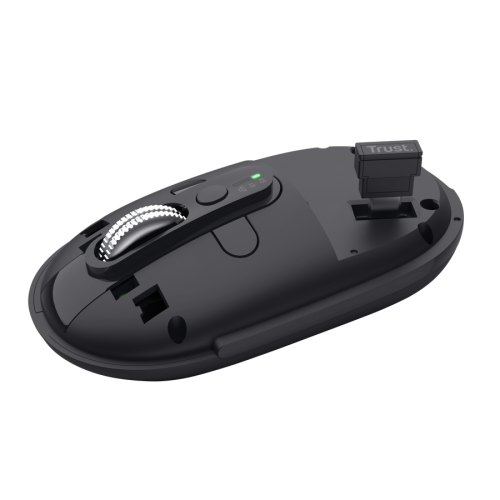 Trust Seron Slim Multi Ratón Inalámbrico Ambidextro 3200 DPI Negro