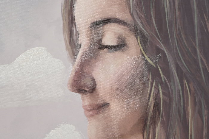 DKD Home Decor Cuadro Mediterraneo Azul Blanco Lienzo PS 3.5 x 120 x 80 cm (2 Unidades)