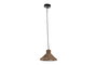 DKD Home Decor Lámpara Techo Mediterraneo Marron Cuerda 24 x 15 x 24 cm (4 Unidades)