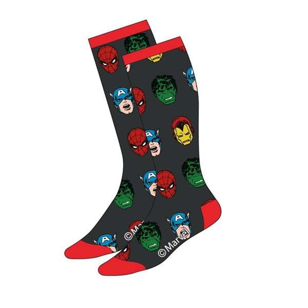 Cerdá Calcetines Marvel T3845 Negro Talla Única para Pie 42-44, Edad 3+ Años Cerdá Calcetines Marvel T3845 Negro Talla Única para Pie 42-44, Edad 3+ Años