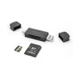 DeLOCK Lector de tarjetas USB 5 Gbps con USB Type-C y Type-A para SD y Micro SD, Negro