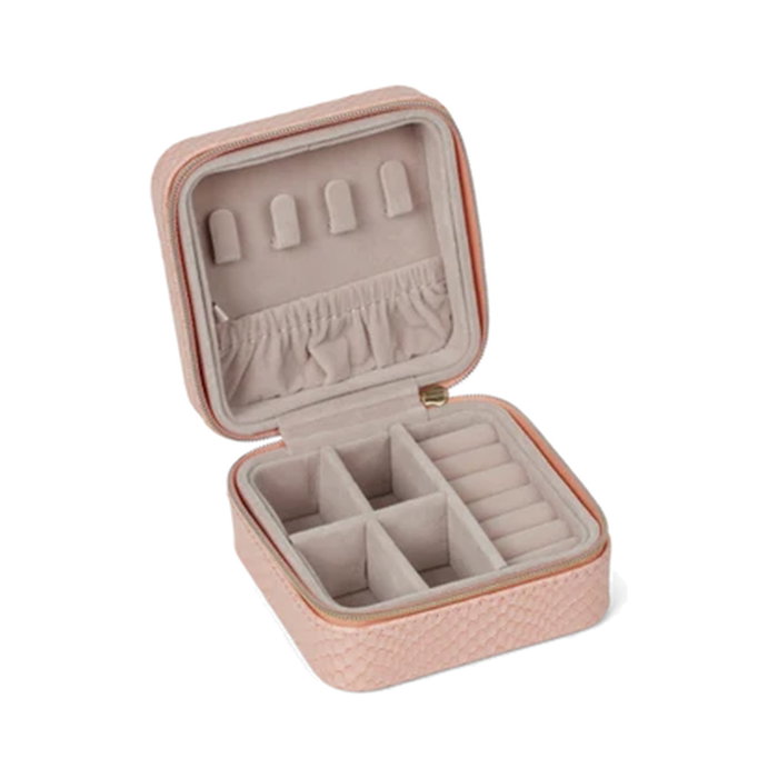DAY ET Case Zip Square Dusty Pink de la línea DAY SNAKE DAY ET Case Zip Square Dusty Pink de la línea DAY SNAKE