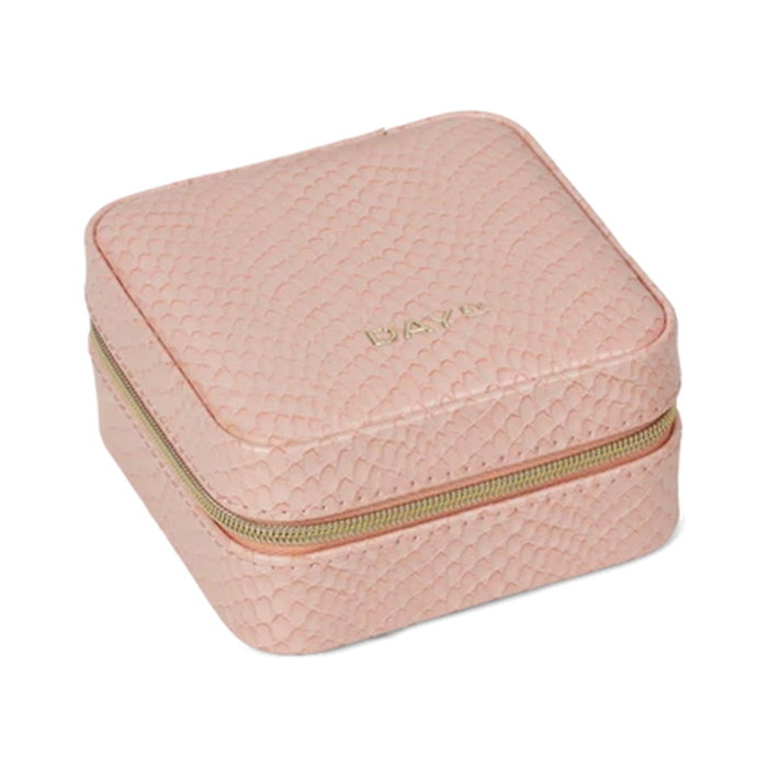 DAY ET Case Zip Square Dusty Pink de la línea DAY SNAKE DAY ET Case Zip Square Dusty Pink de la línea DAY SNAKE