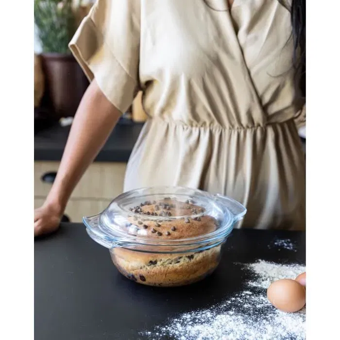 Pyrex 118A000 / 7043 Cocotte Redonda Pyrex Classic 32cm x 27cm 3.5L + 1.4L Pyrex 118A000 / 7043 Cocotte Redonda Pyrex Classic 32cm x 27cm 3.5L + 1.4L