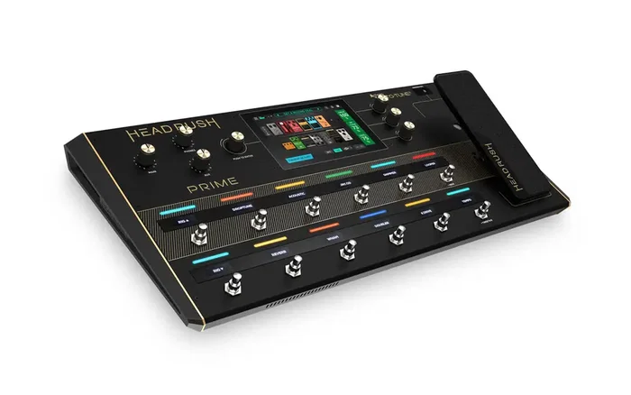 HEADRUSH Pedalera Prime con Pantalla Táctil de 7 Pulgadas, Modelado de Amplificadores, Efectos, Wi-Fi y Bluetooth. Construcción Robusta.