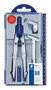 Staedtler Set de Compás Noris 550 con Alargadera y Adaptador Universal