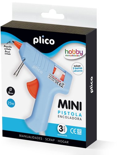 Plico Pistola de silicona caliente mini 25 W