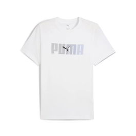 Camiseta de Manga Corta Hombre Puma Essentials Logo Lab Blanco 11-12 Años