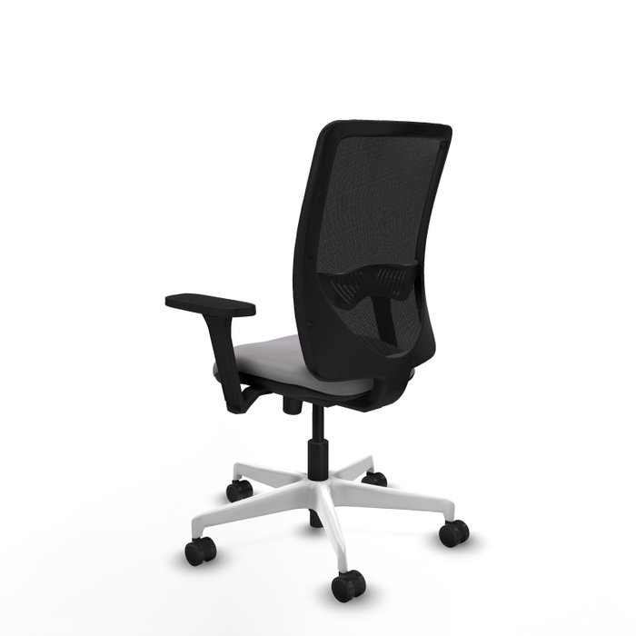 PIQUERAS Y CRESPO Silla de oficina Zulema Gris con Brazos 3D PIQUERAS Y CRESPO Silla de oficina Zulema Gris con Brazos 3D