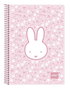 Safta Libreta Cuarto Miffy Flores Tapas Duras 80 Hojas 15,5x22x1 Cm