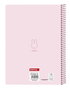 Safta Libreta Cuarto Miffy Flores Tapas Duras 80 Hojas 15,5x22x1 Cm