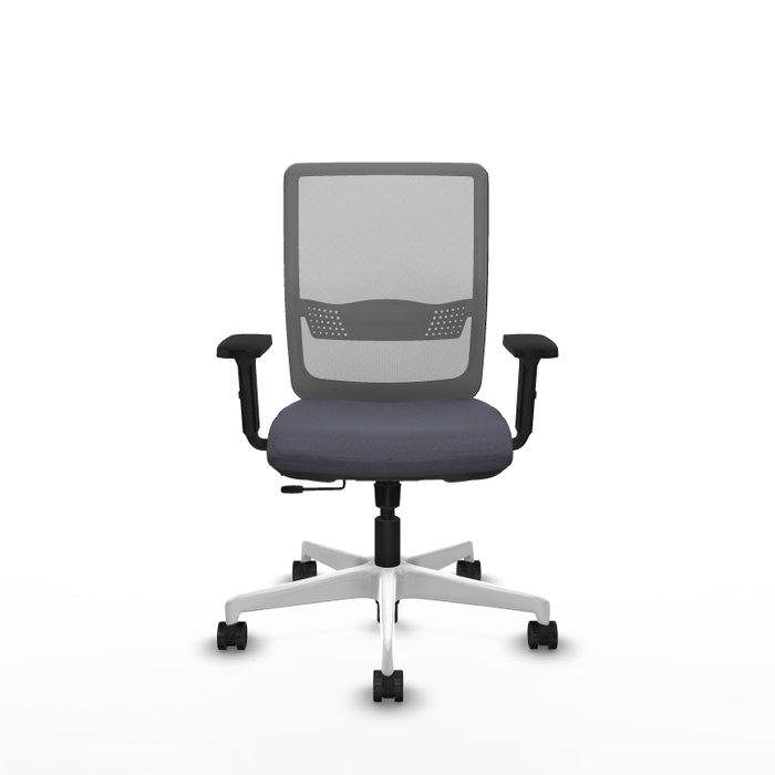 PIQUERAS Y CRESPO Silla de oficina Haches con mecanismo Sincro/Traslack, Gris PIQUERAS Y CRESPO Silla de oficina Haches con mecanismo Sincro/Traslack, Gris