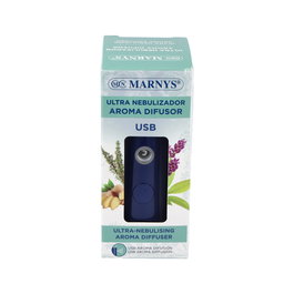 MARNYS Ultra Nebulizador Difusor de Aromas por USB para Aceites Esenciales 100% Naturales