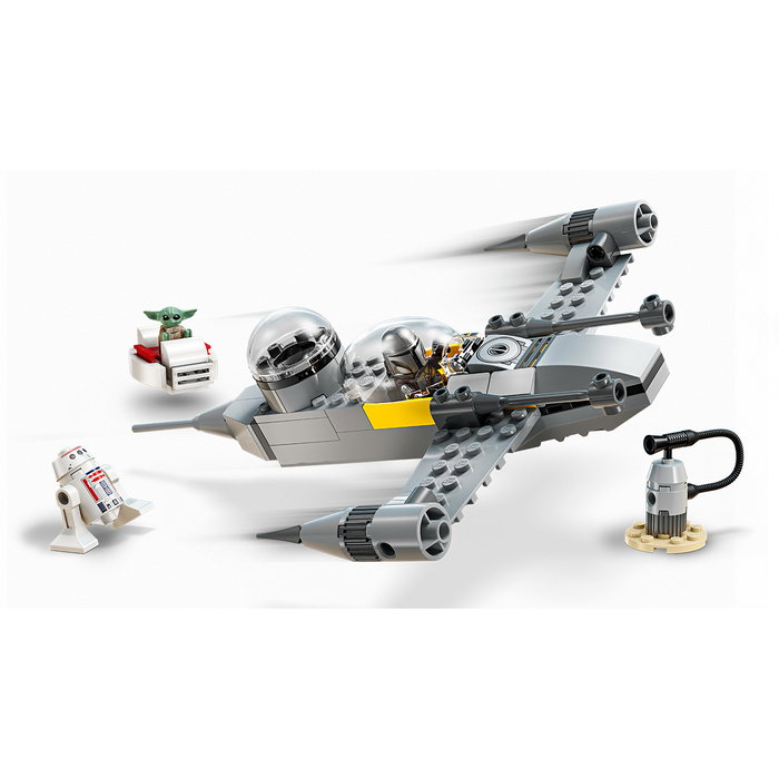 Lego Star Wars Caza Estelar N-1 de Mando y Grogu 75410 con 3 Personajes LEGO