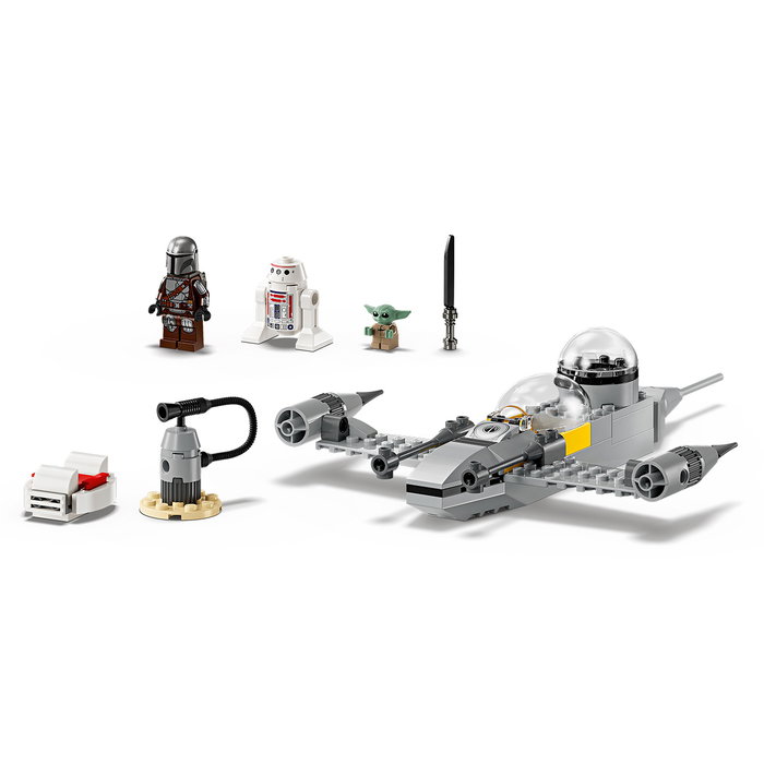 Lego Star Wars Caza Estelar N-1 de Mando y Grogu 75410 con 3 Personajes LEGO