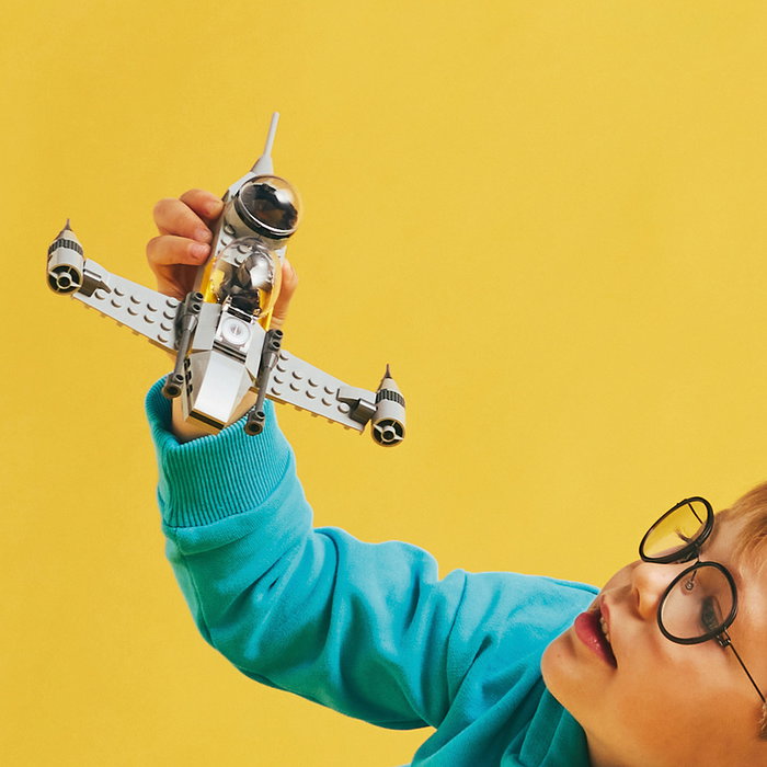 Lego Star Wars Caza Estelar N-1 de Mando y Grogu 75410 con 3 Personajes LEGO