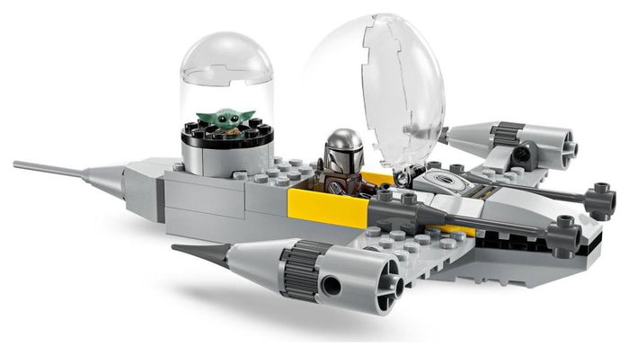 LEGO Star Wars Caza Estelar N-1 de Mando y Grogu 75410
