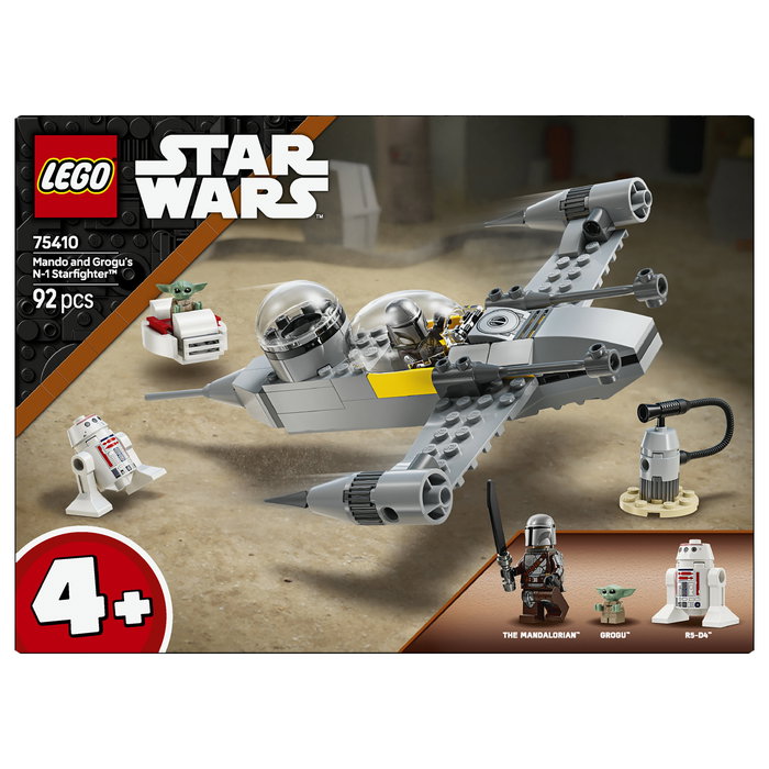 LEGO Star Wars Caza Estelar N-1 de Mando y Grogu 75410