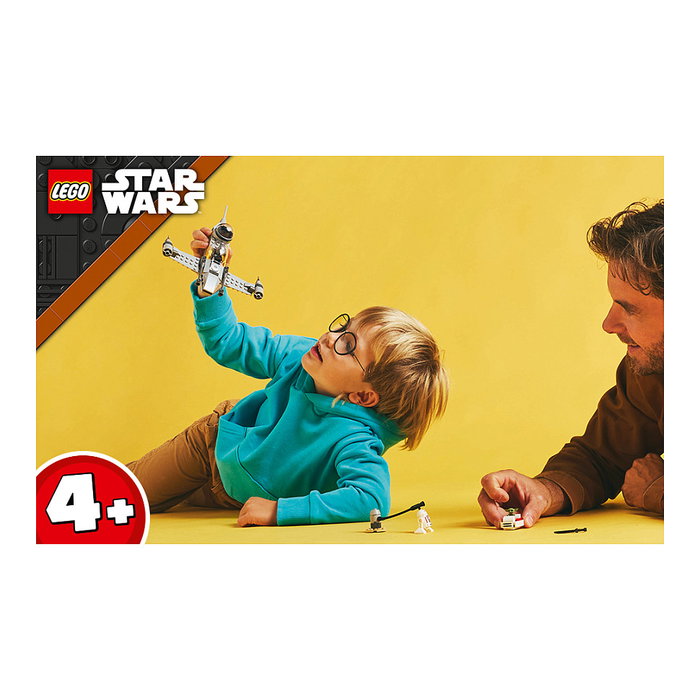 LEGO Star Wars Caza Estelar N-1 de Mando y Grogu 75410