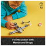 LEGO Star Wars Caza Estelar N-1 de Mando y Grogu 75410