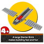 LEGO Star Wars Caza Estelar N-1 de Mando y Grogu 75410