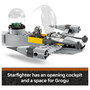 LEGO Star Wars Caza Estelar N-1 de Mando y Grogu 75410