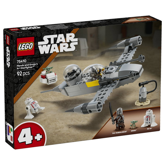 LEGO Star Wars Caza Estelar N-1 de Mando y Grogu 75410