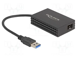 DeLOCK Adaptador de red USB Tipo-A a 1 x SFP Gigabit LAN 66463